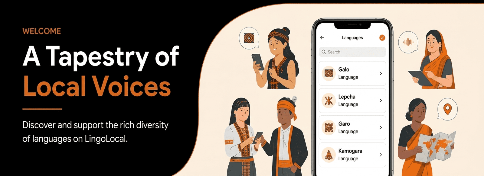 Local Languages learning app - Lingo Local